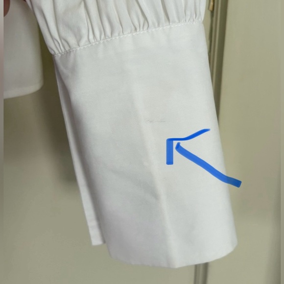 L’AGENCE Naomi Classic Button Down Shirt White Preppy Quiet Luxury Old Money - Picture 14 of 16